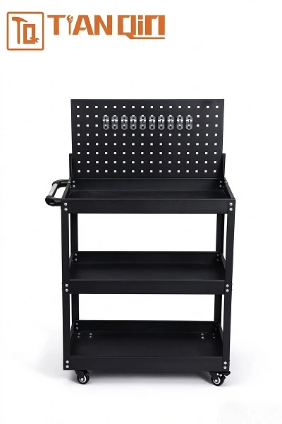 82752A Multifunkčný vozík na náradie so zadným panelom Pegboard
